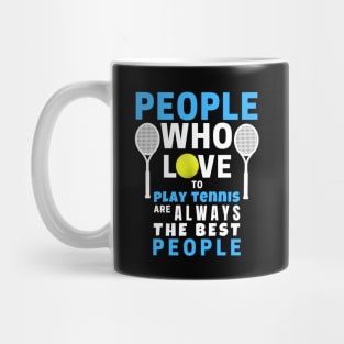 US Open People Who Love To Play Tennis Mug